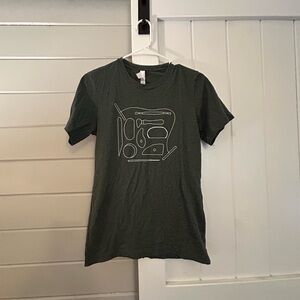Bella Canvas Forest Green Tee
